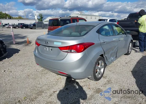2013 Hyundai Elantra Gls из США, поврежденный, VIN 5NPDH4AE2DH347303